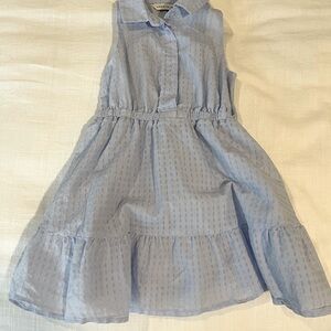 Janie and Jack Sleeveless Blue dress 3